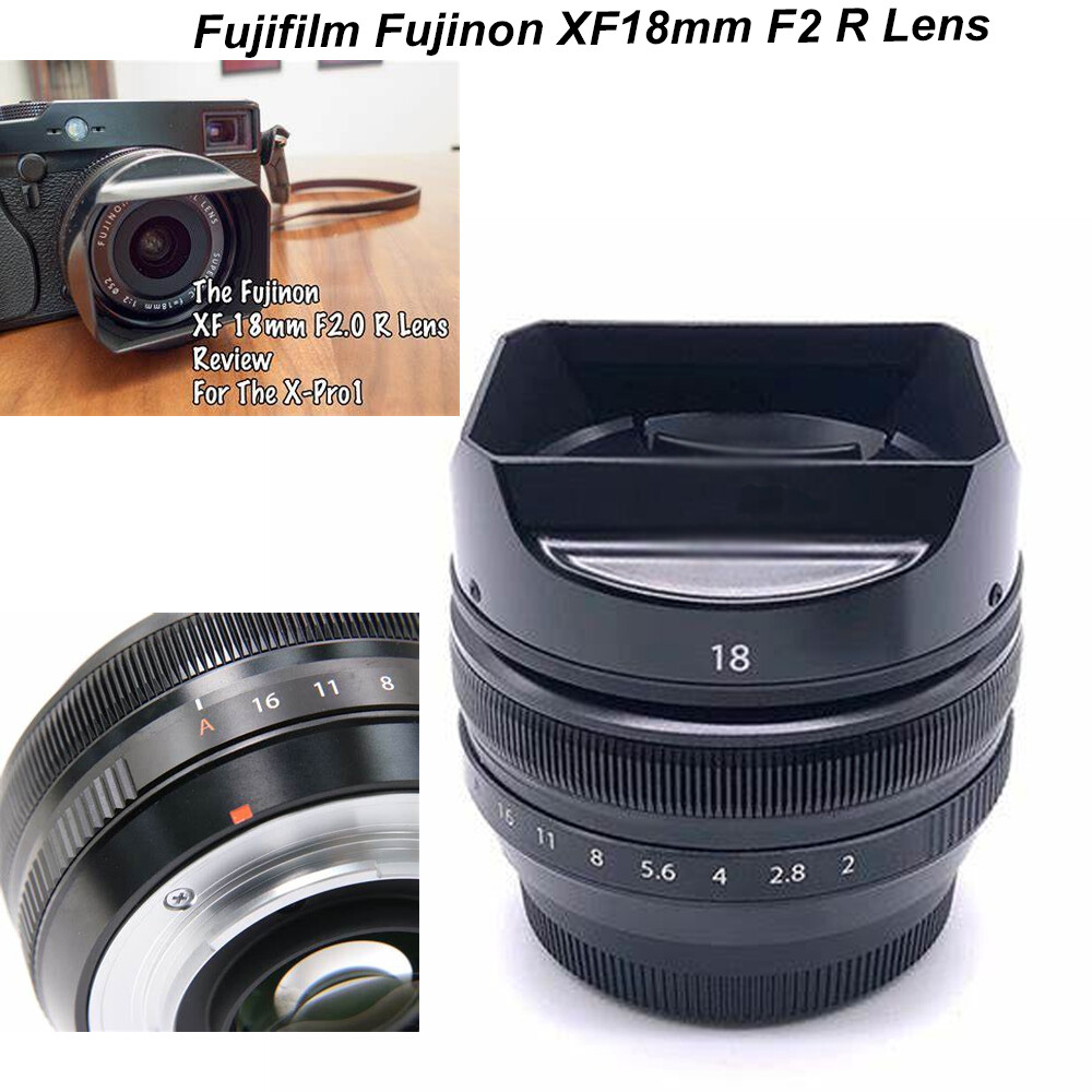 Fujifilm Fujinon XF18mm F2 R Lens - 90%new - NEAR MINT