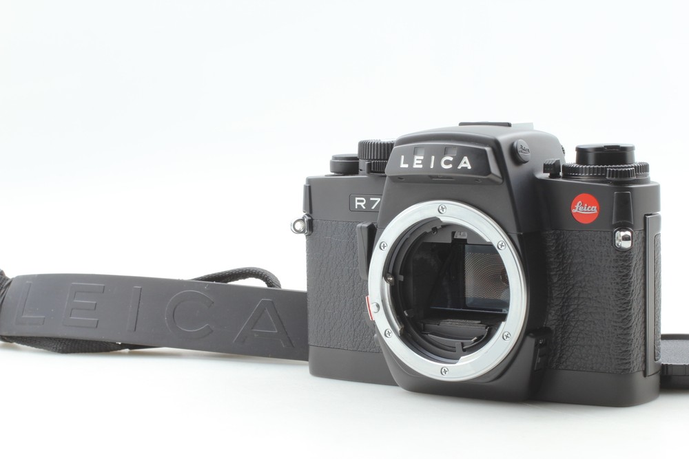 【Top MINT /Strap】Leica R7 Black SLR Film Camera Body For R Mount From JAPAN