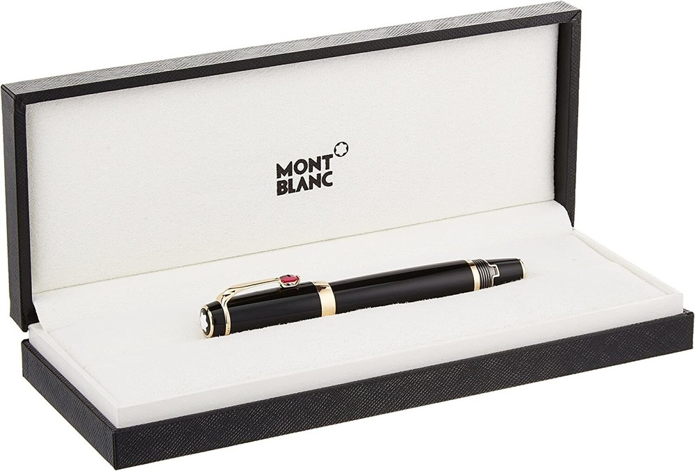 New Montblanc Meisterstuck Rollerball Pen  Rouge Red Bespoke gift