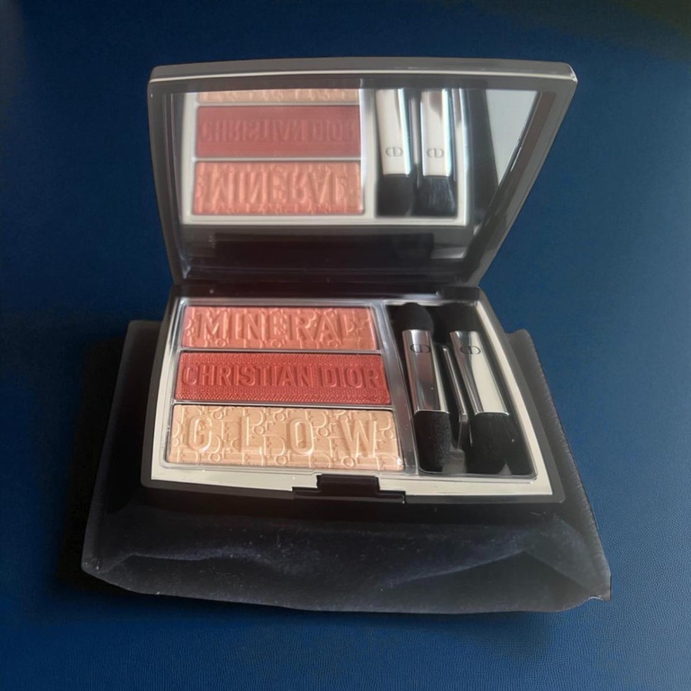 Dior Mini Eyeshadow Trio 733 in Paper Bag Sample Mineral Makeup