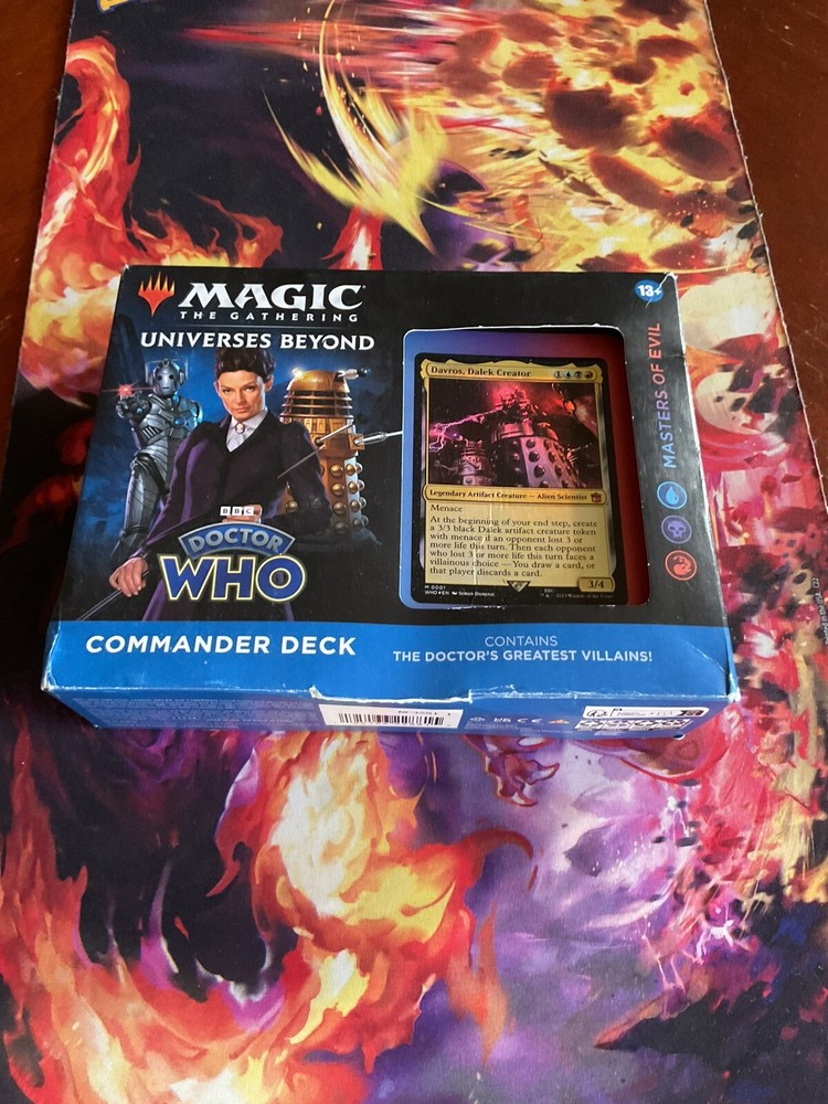 Magic The Gathering MTG Universes Beyond Doctor Who Commander Deck BRAND NEW