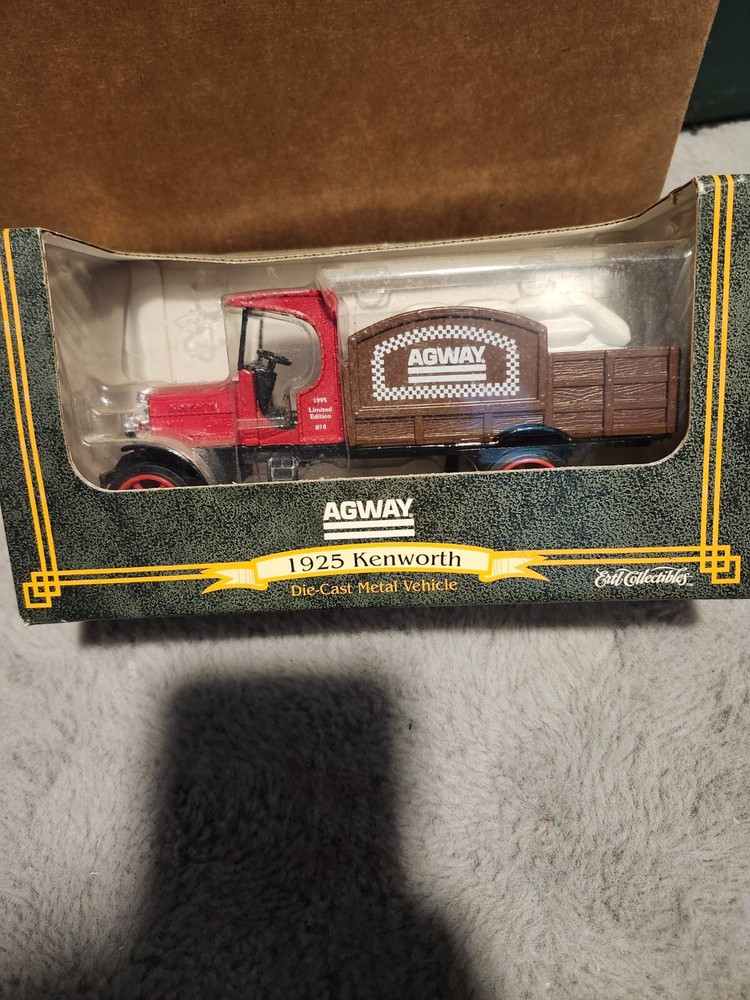 Vtg Ertl Agway 1925 Kenworth Die Cast Metal Feed Truck Vehicle #F326_1995 - NEW