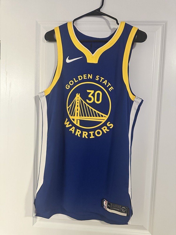 Golden State Warriors Authentic Jersey Steph Curry M 44