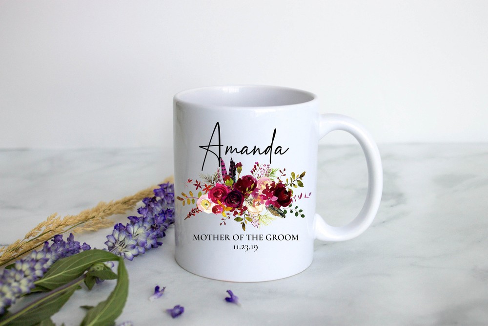 Mother Of The Groom Mug Mother Of The Bride Gift Custom Mug Wedding Mug Bridal