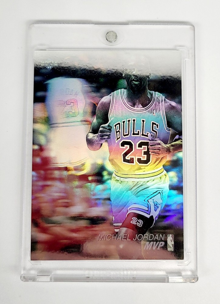 1991-92 Upper Deck Michael Jordan Hologram #AW4 Bulls NBA HOF Mint