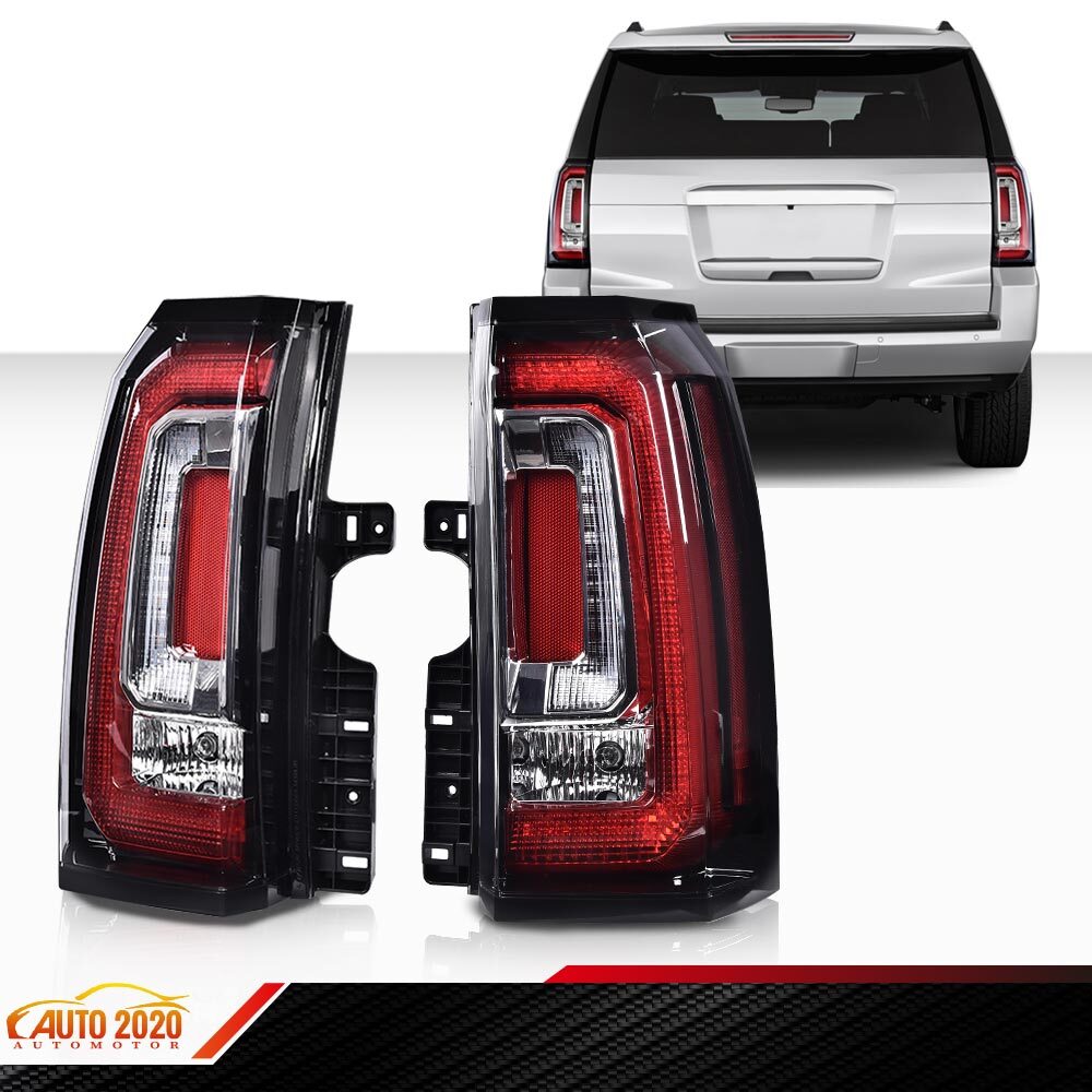 LED Tail Lights Fit For GMC Yukon Yukon XL 2015-2020 Rear Brake Tail Lamps LH&RH