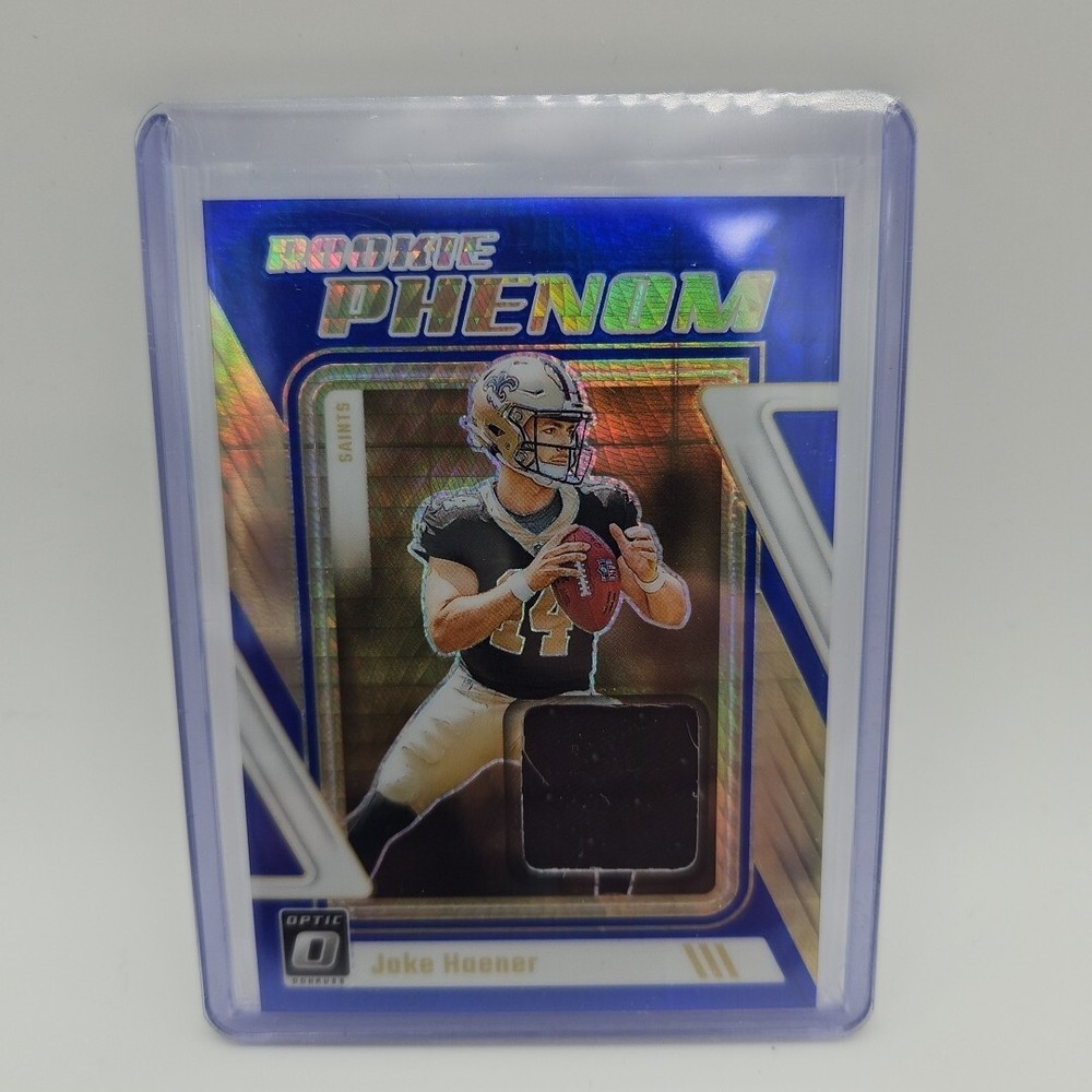 2023 Donruss Optic #RP-JHA Jake Haener Rookie Phenom Prizm Patch