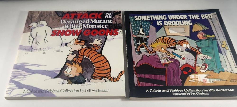 Calvin And Hobbes Lot x 12 Softcover Trade Comic Books Bill Watterson