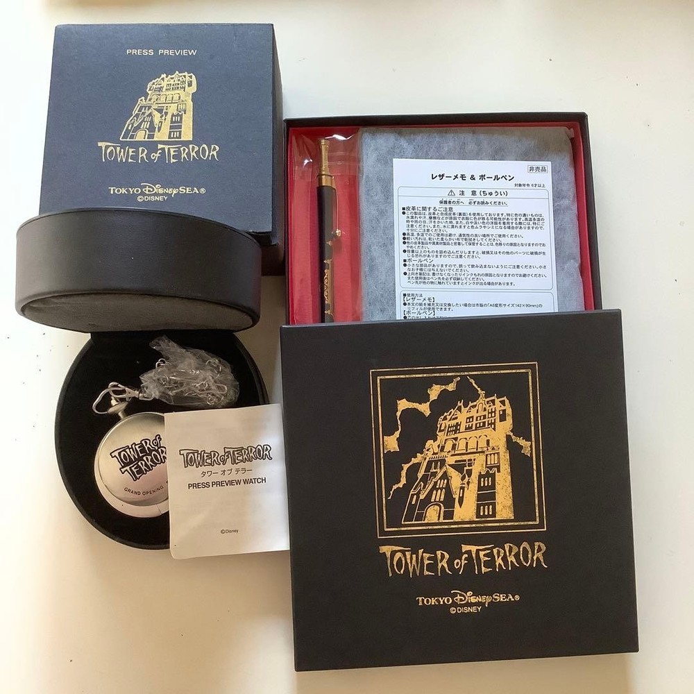 Tower of Terror PRESS souvenir DisneySea #378888