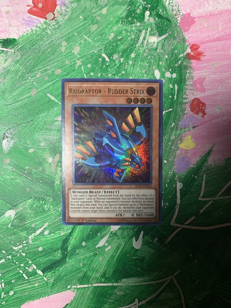 Raidraptor - Rudder Strix BLLR-EN014 Battles of Legend: Light's Revenge 1st Edition