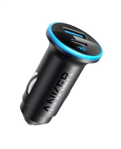 52.5W USB-C Car Charger Adapter with 30W Fast Charging