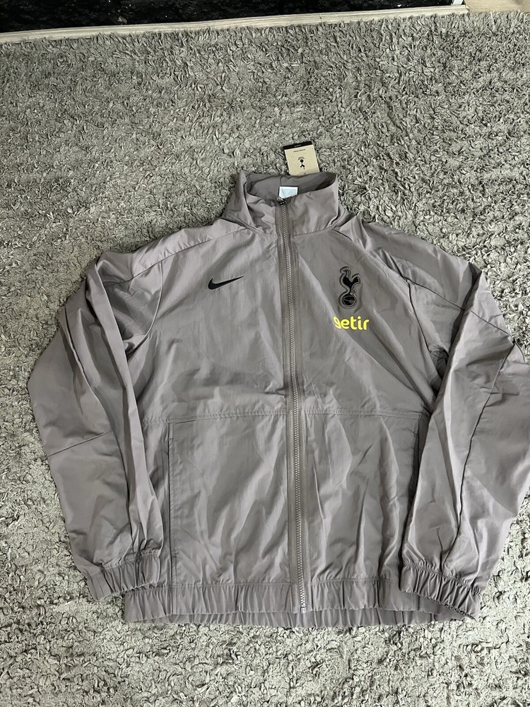 Nike Tottenham FC Revival Jacket Brown Size Medium