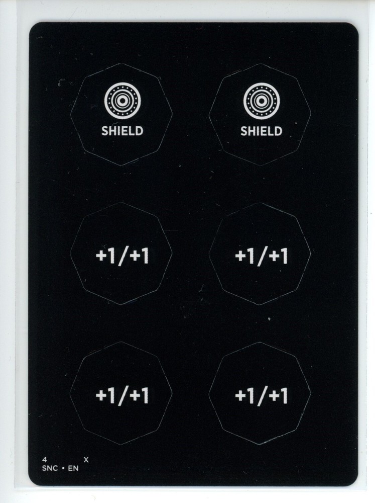 PUNCH CARD TOKEN (3 // 4) Streets of New Capenna #3 SNC(NM+)(MTG)