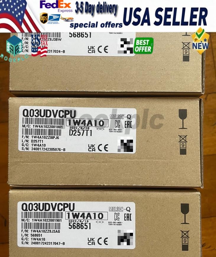 New In Stock With Box Mitsubishi Q03UDVCPU Programmable Controller