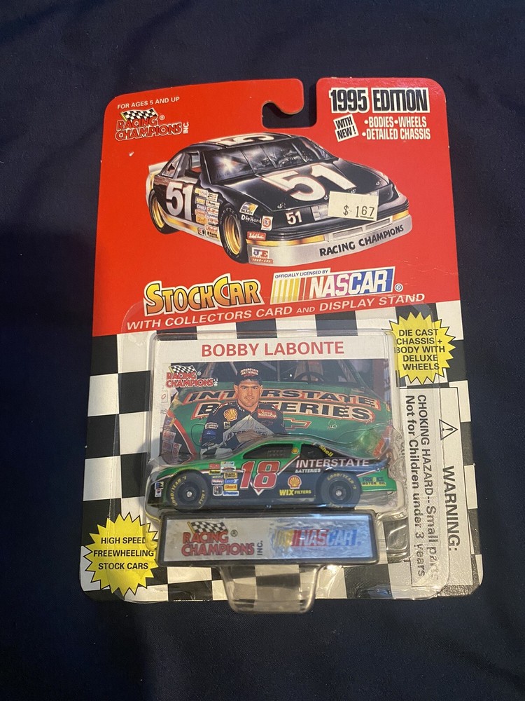 Racing Champions 1995 Edition StockCar #18 Bobby Labonte 1:64 Diecast Unopened
