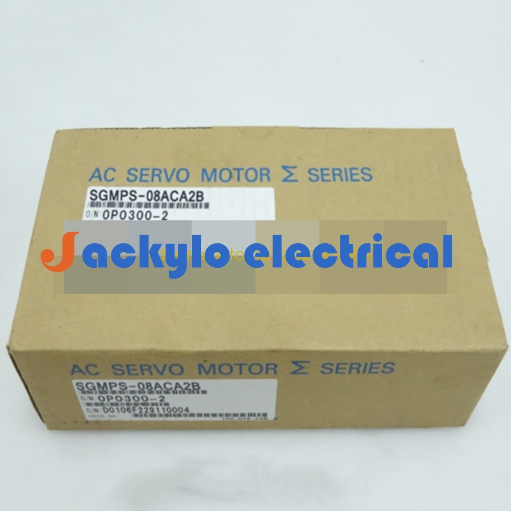 1pcs New Yaskawa servo Motor SGMPS-08ACA2B Via DHL or FedEX