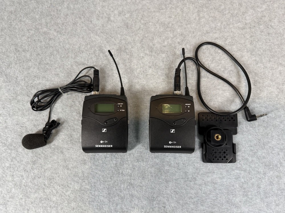 Sennheiser ew G4 Wireless Lavalier Microphone Set SK Transmitter + EK Receiver