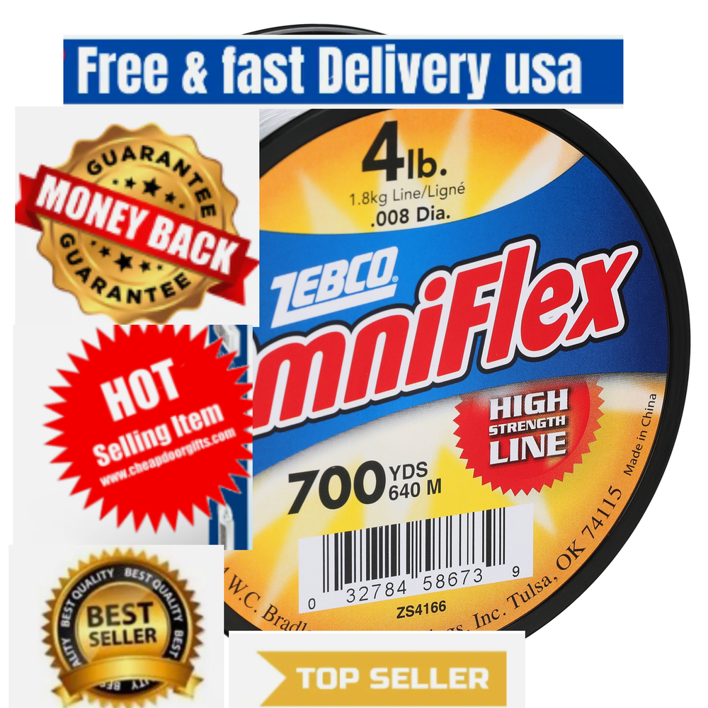 Zebco Omniflex Monofilament Fishing Line, 20-Pound Tested