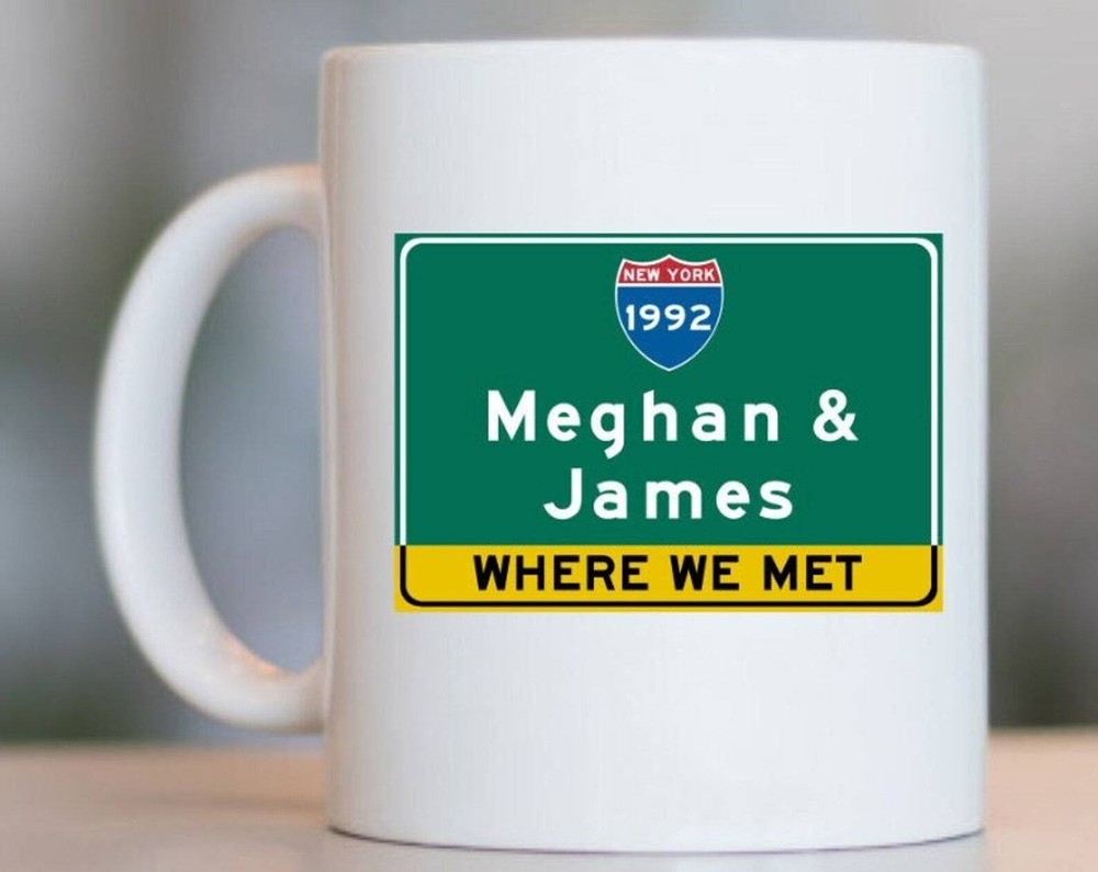 Custom New York Couples Gift Mug New York Home Gift Custom Couples Gift Mug New