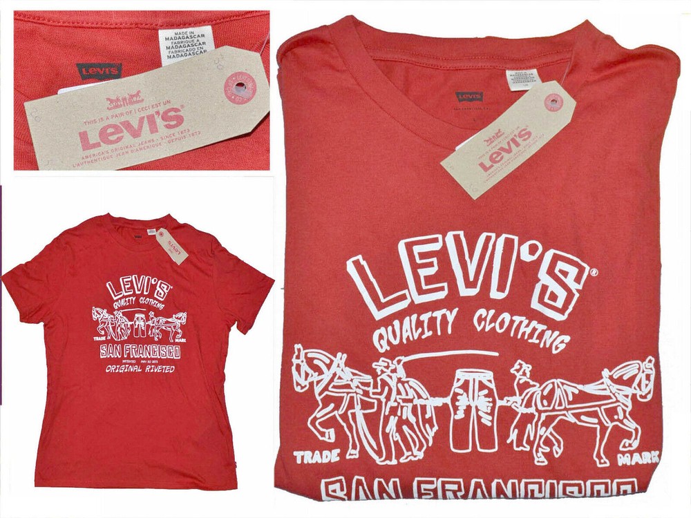 LEVIS Men's T-Shirt Size S LE13 T1G
