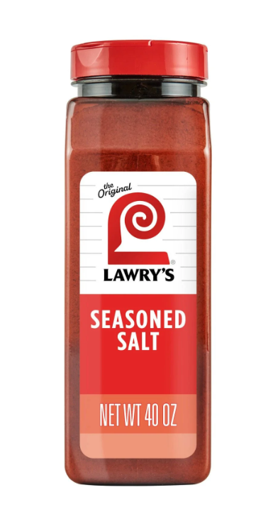 Lawry's Seasoned Salt 40 oz Large Size for Cooking & Grilling