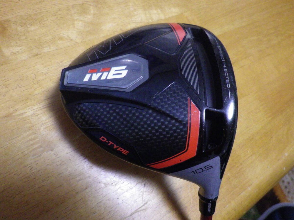 TaylorMade M6 D-Type 10.5 s Driver USA Model R Shaft SR to S  Head Cover 753600