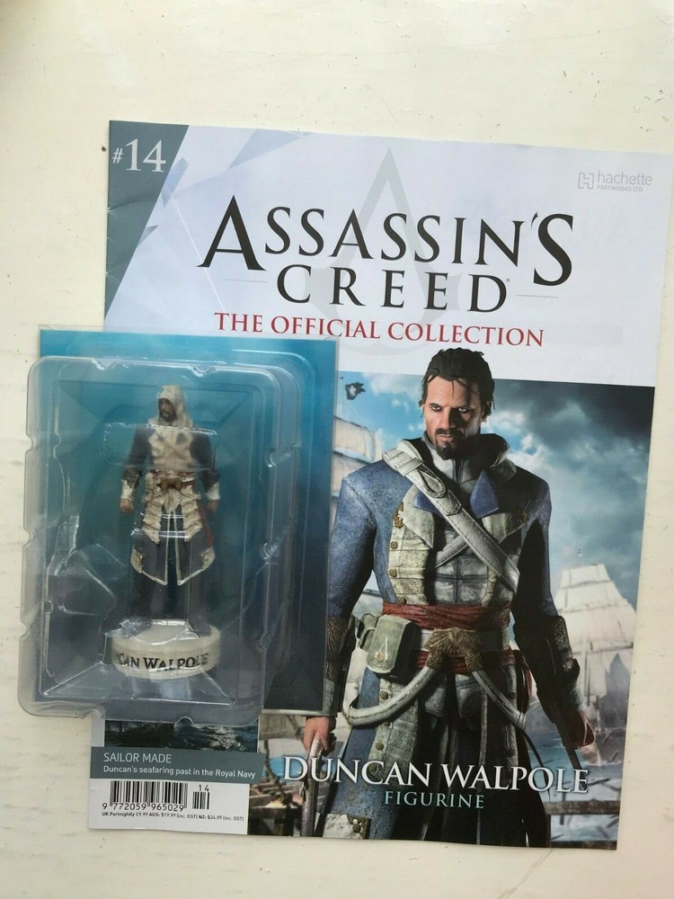 THE ASSASSINS CREED HACHETTE COLLECTION #14 DUNCAN WALPOLE FIGURE FIGURINE