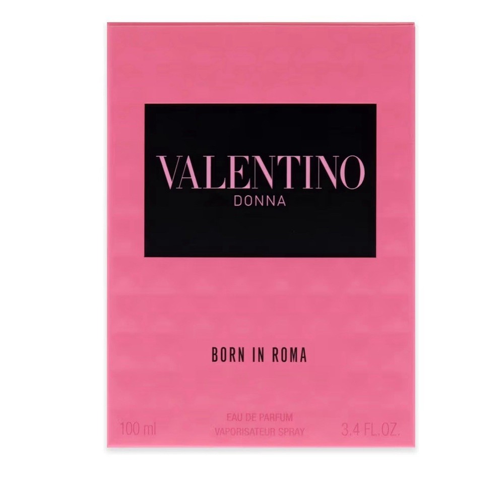 Valentino Donna Eau de Parfum Spray Women 3.4 oz (100 Ml) Born in Roma