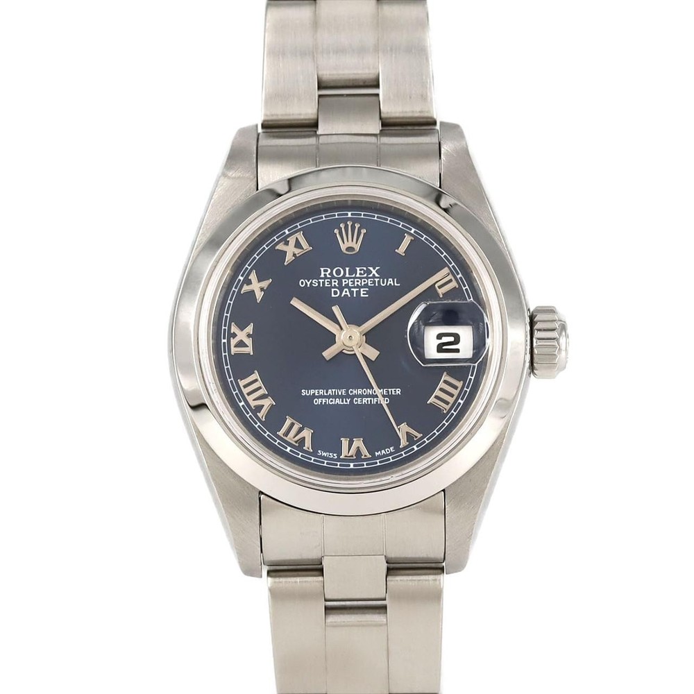 Authentic Rolex Oyster Perpetual Date 79160 Stainless Steel Mechanical Autom...