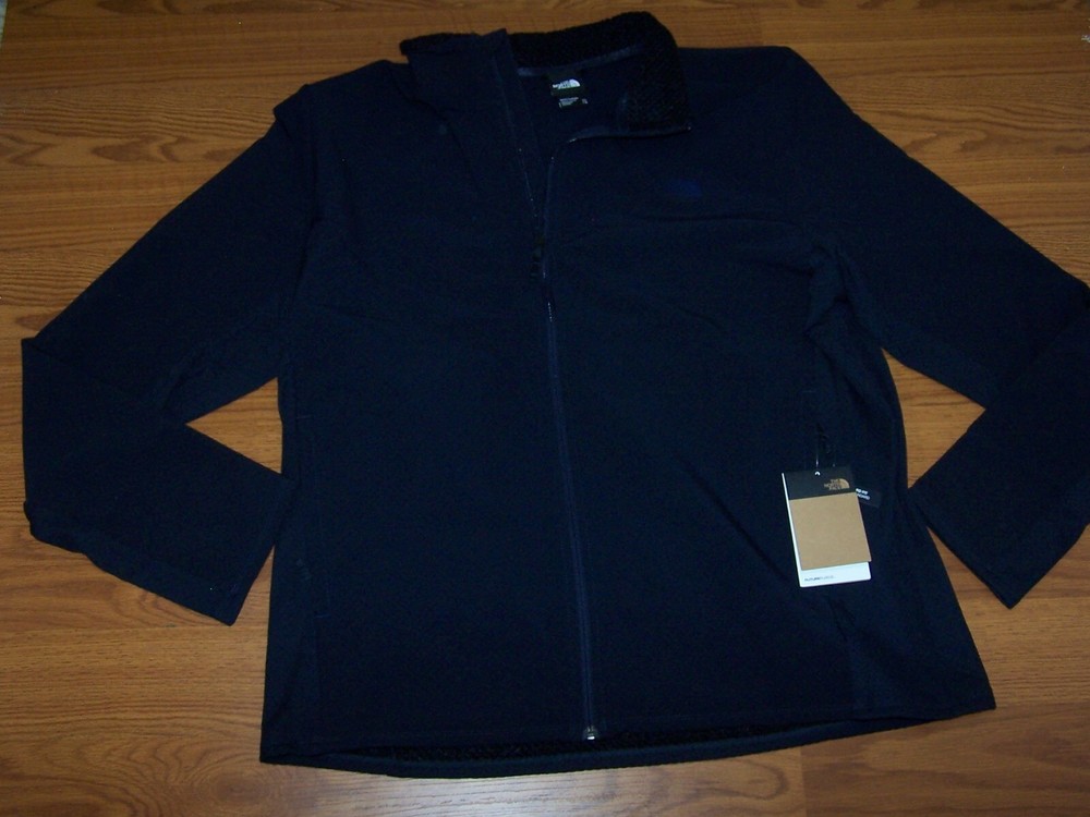 NWT The North Face Aviator Fleece Jacket Navy Blue XXL Men