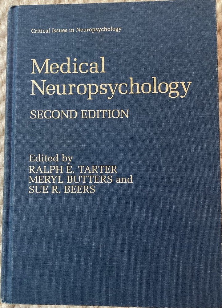 Medical Neuropsychology Second Edition - Very Good