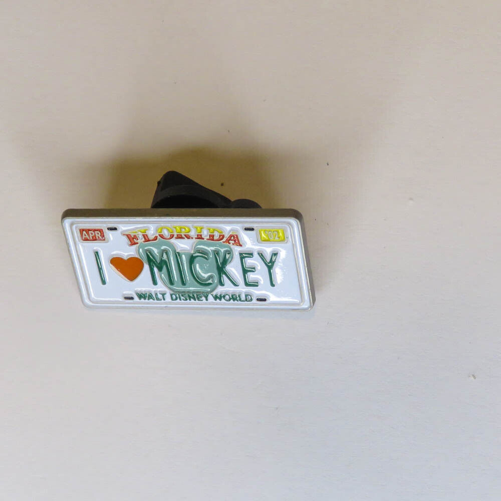 Disney WDW - hidden mickey collection - license plates (i heart mickey) Pin