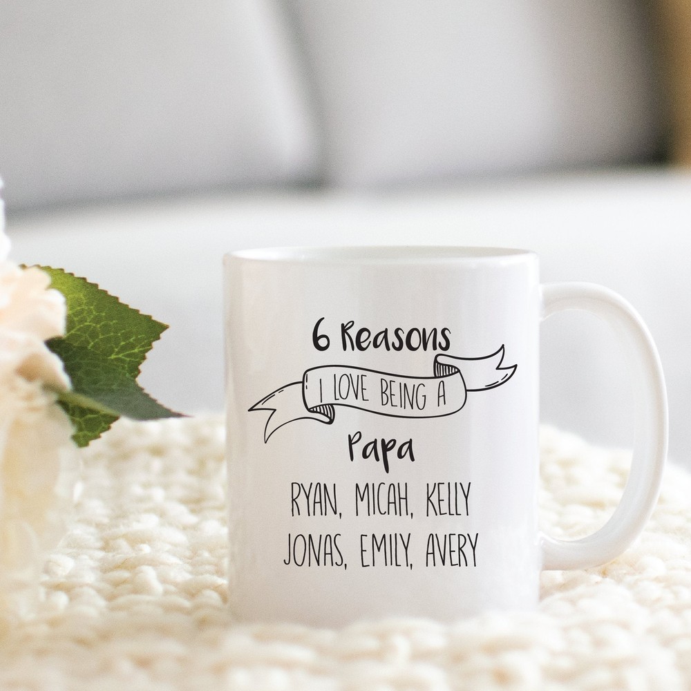 Personalized Gifts For Papa Custom Cup For Papa Perfect Christmas Present For