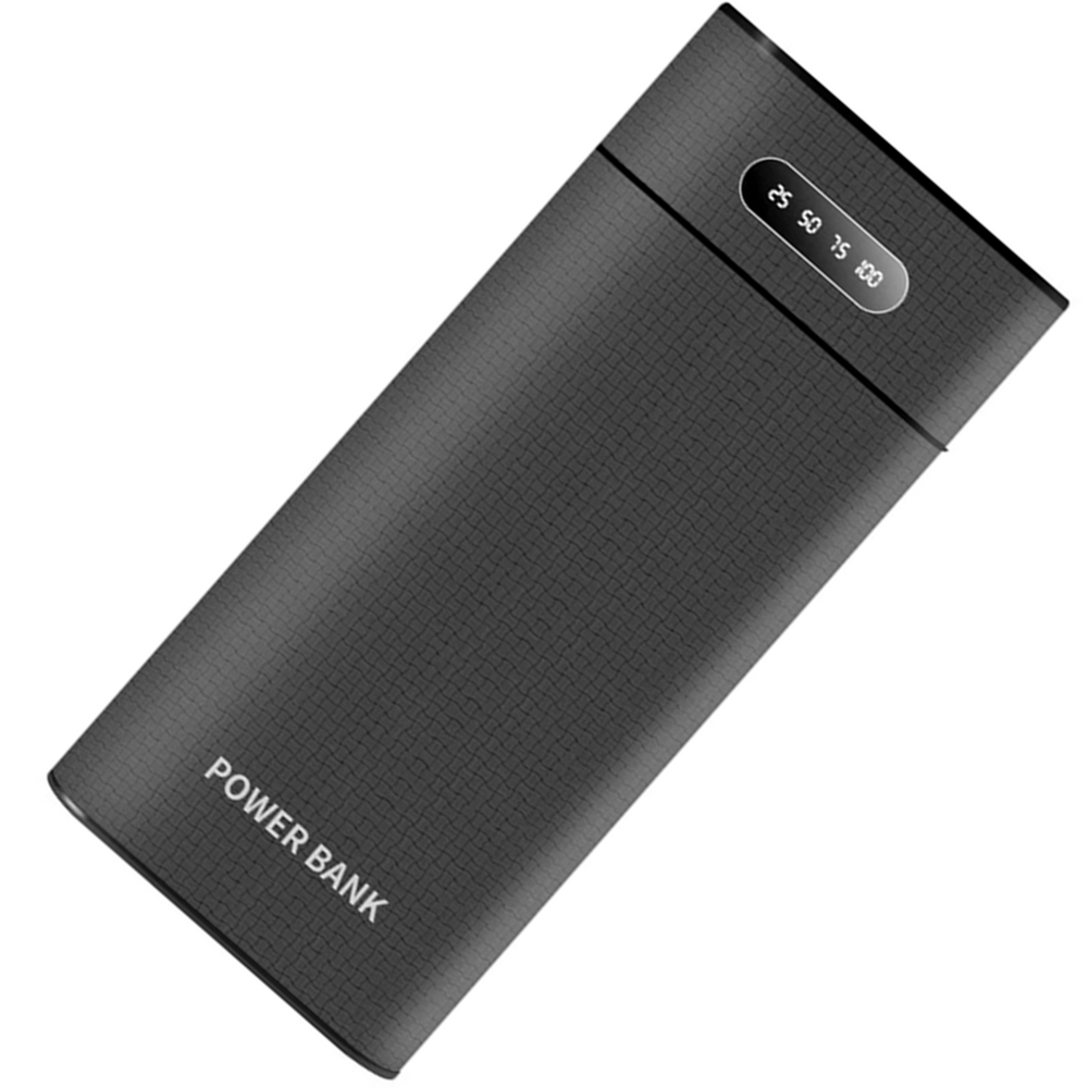 8*18650 DIY Digital Display Mobile Fast Charging Power Box Case Kit No Batteries