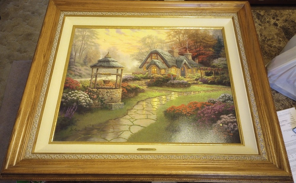24x30 Thomas Kinkade Gallery Proof  