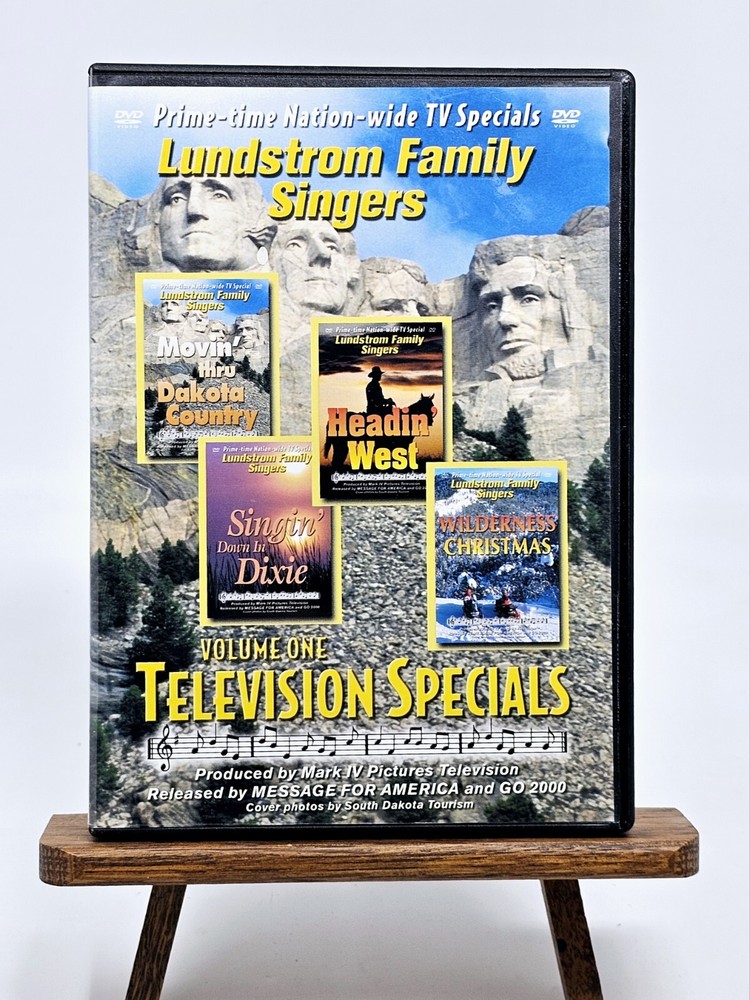 Lundstrom Family Singers TV Television Specials 4-DVD Set Volume One Rare VGC
