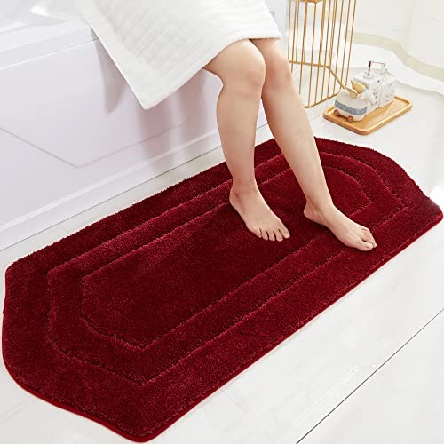 Plush Anti-Slip Extra Thick Bathroom Rugs and Mats Set