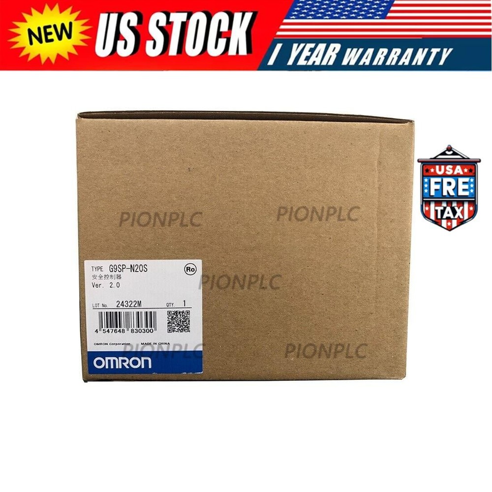 New Omron G9SP-N20S G9SP-N20S PLC Safety Controller  US Free TAX