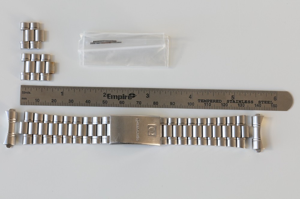 Rare Omega Speedmaster 1479/812 (1989-1996) 20mm Ends Links Watch Bracelet