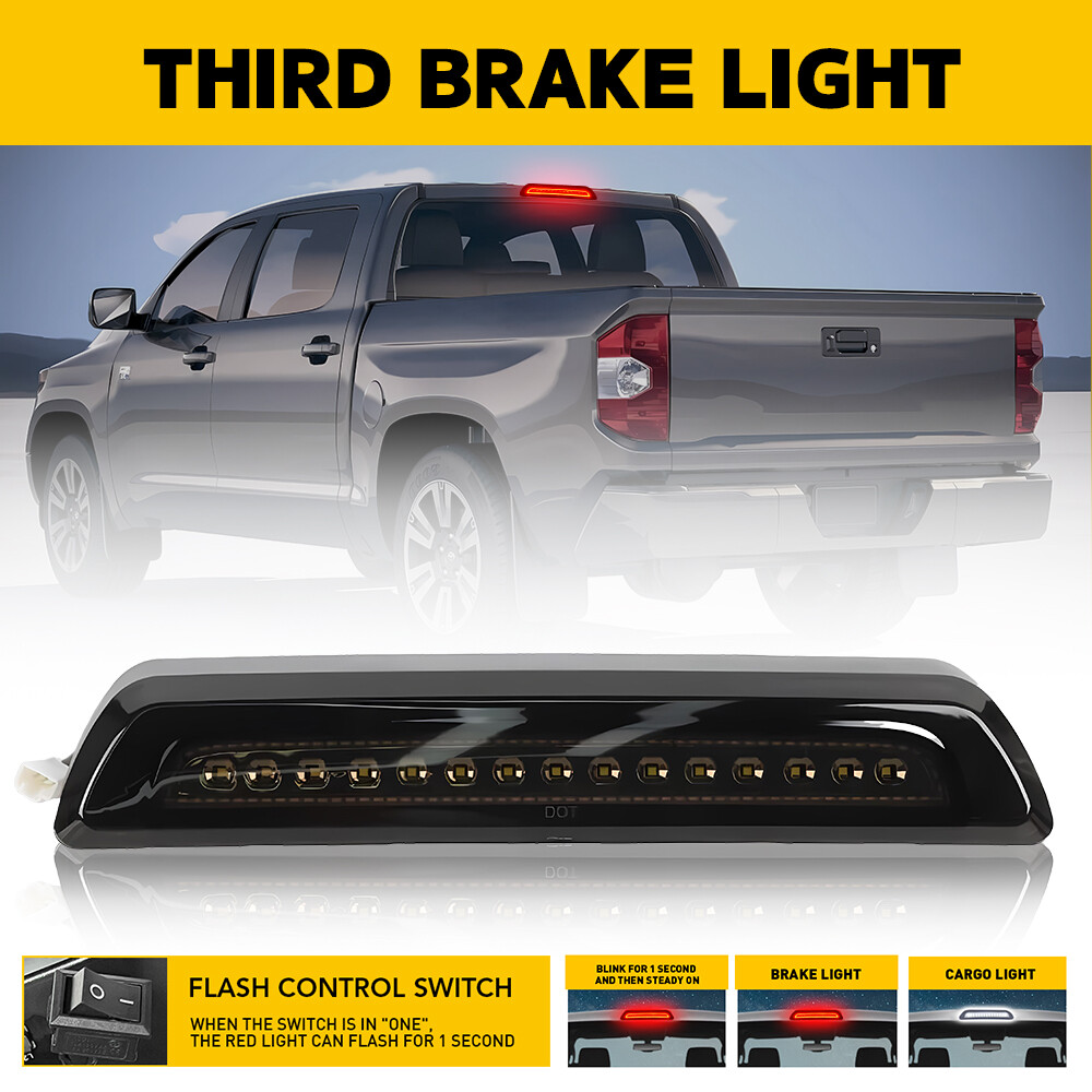 2007-2021 Toyota Tundra Smoked LED Third Brake Light Cargo Lamp