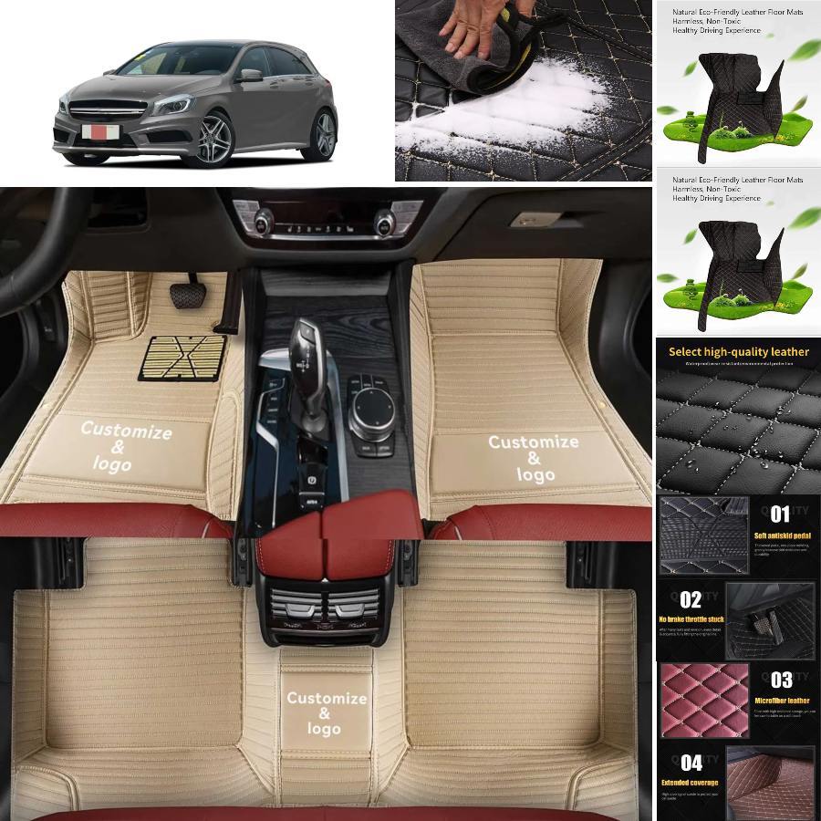 Mercedes A AMG All-Weather Luxury Anti-Slip Floor & Cargo Mats