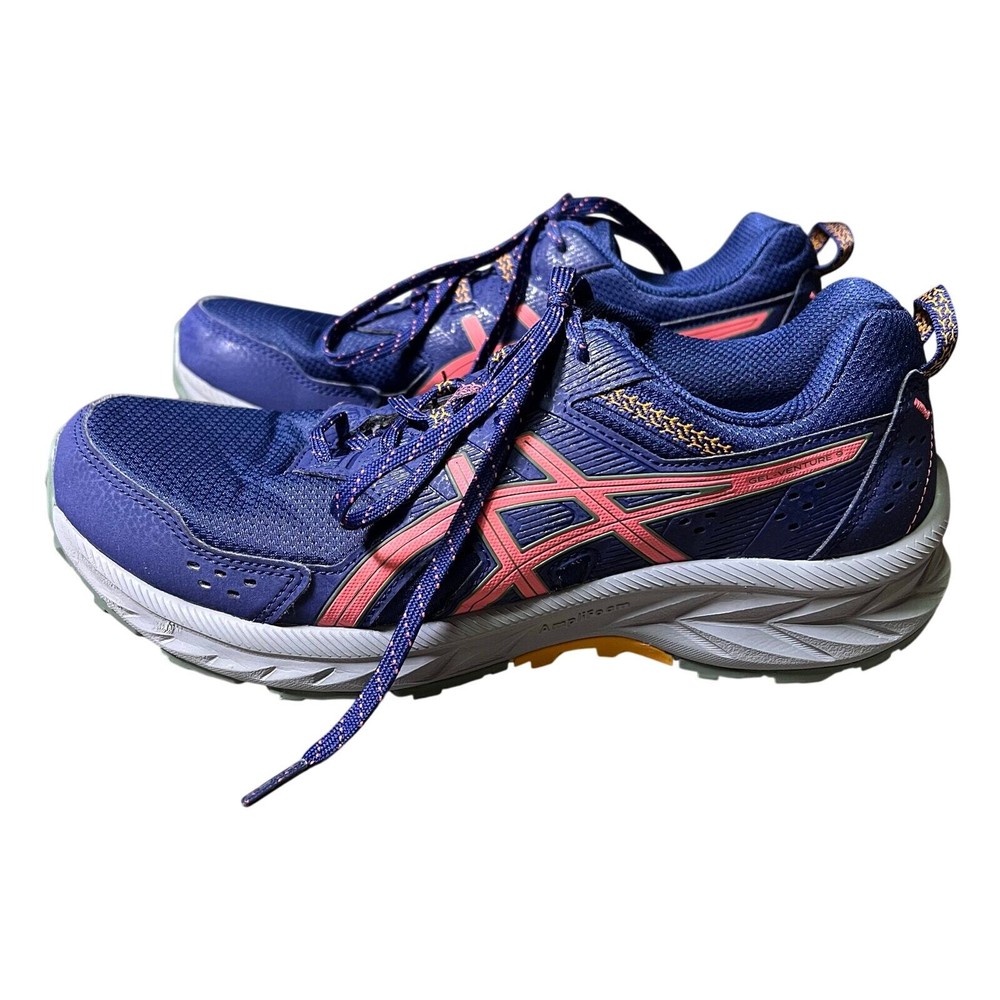 ASICS Gel Venture 9 Indigo Blue Papaya Running Shoes Women’s Size US 10 EU 42