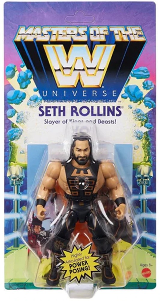 MOTU WWE Seth Rollins Collectible Action Figure for Fans