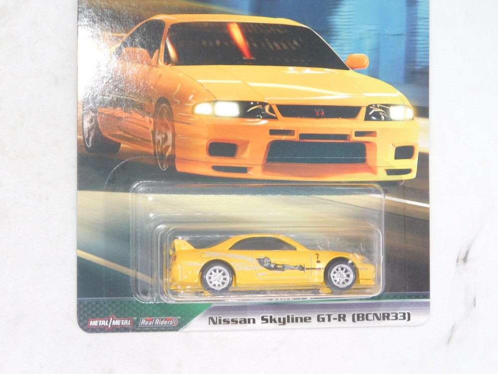 HOT WHEELS FAST & FURIOUS PREMIUM ORIGINAL FAST NISSAN SKYLINE GT-R (BCNR33) 5/5