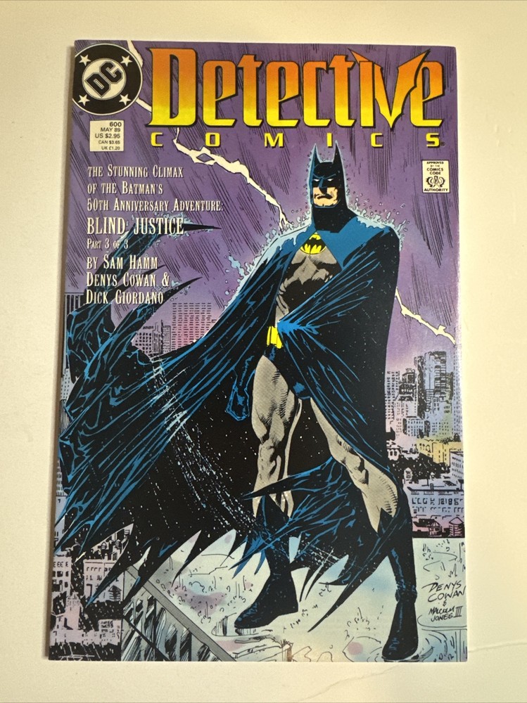 Detective Comics #600 (DC Comics May 1989)