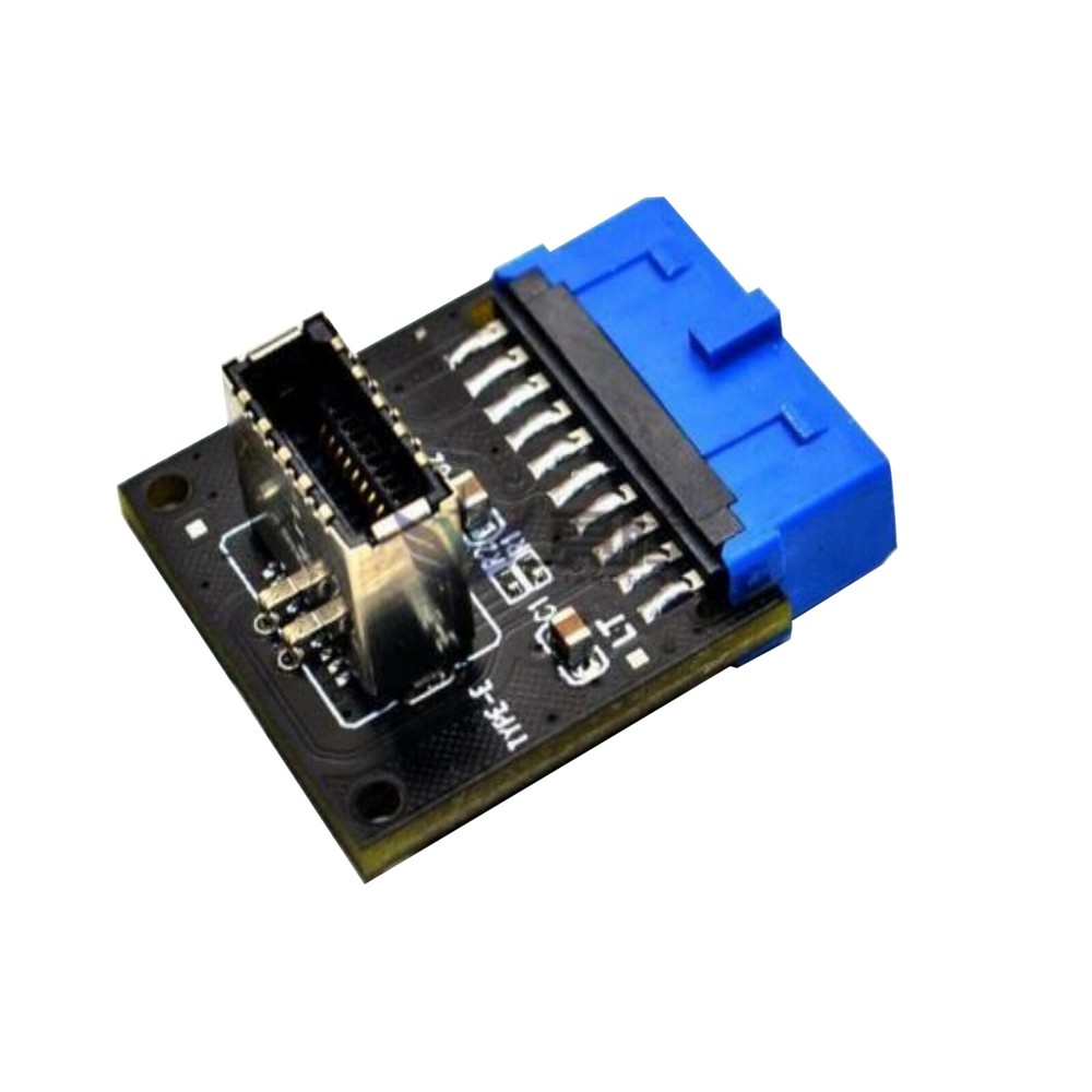 USB 3.0 to 3.1 Type-E 20PIN Front Panel Motherboard Adapter