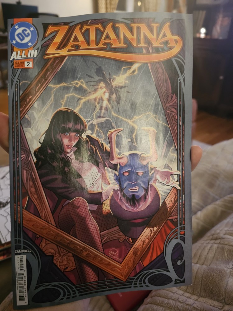 Zatanna #2 A Campbell Cvr DC All In 2025 NM Comics