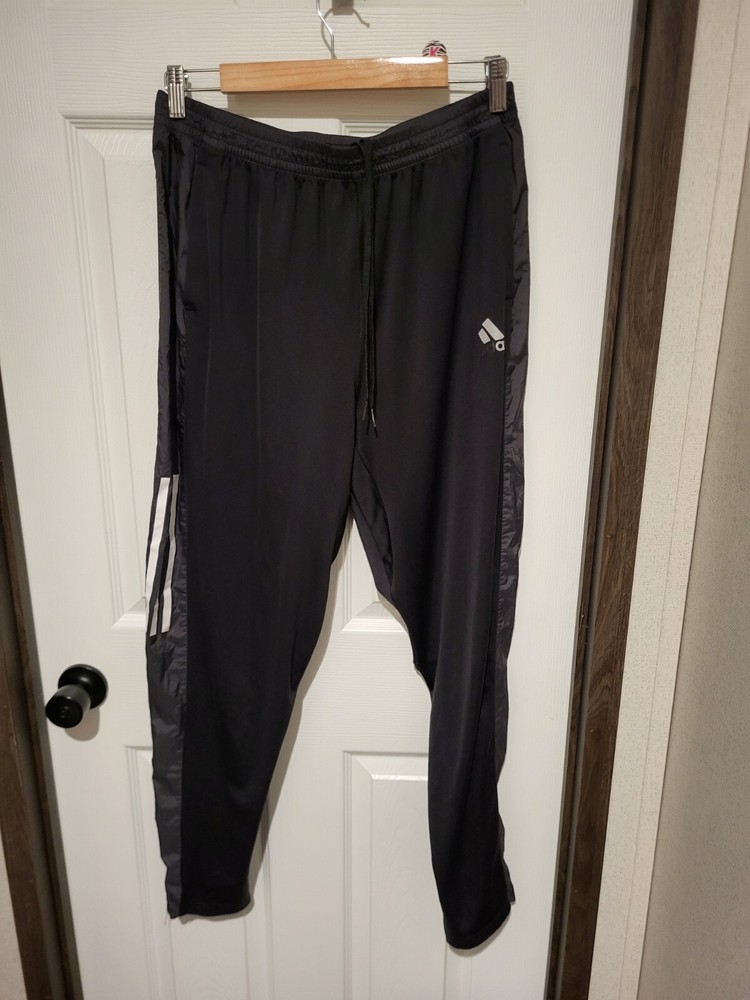 Adidas Men’s Black ASTRO Knit Tapered Running Training Pants