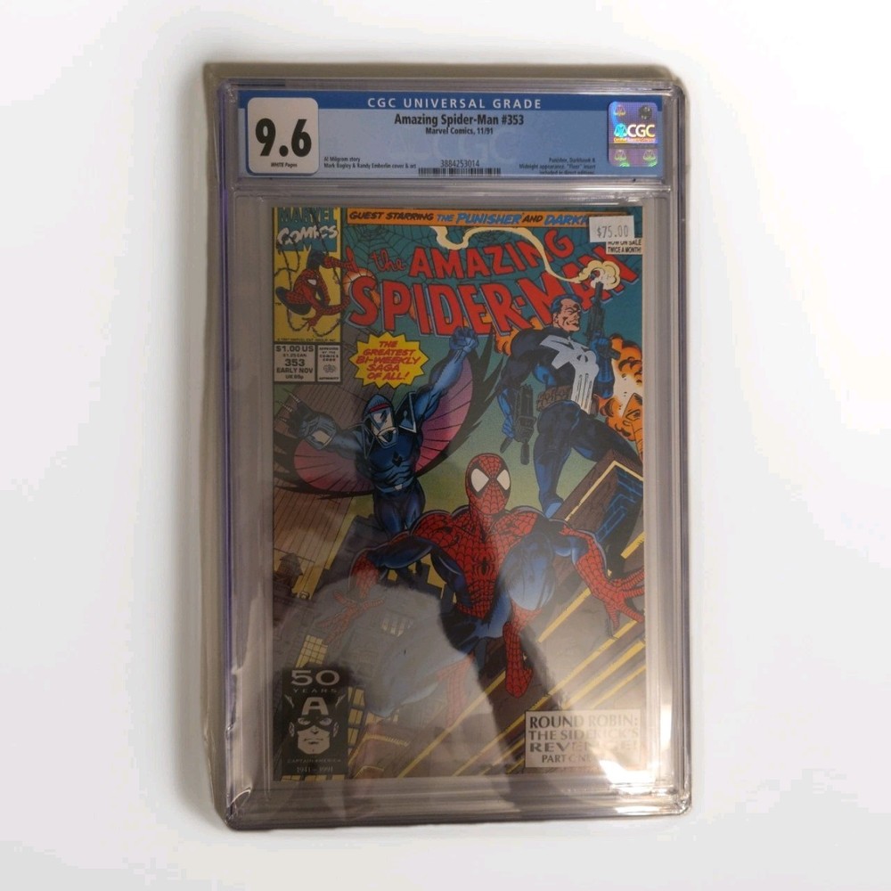 AMAZING SPIDER-MAN #353 - Marvel - CGC 9.8 WHITE PAGES - 1991