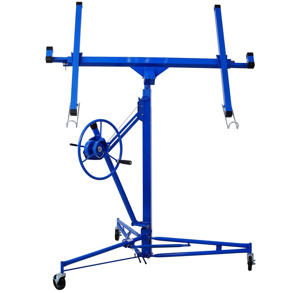 Drywall Lift Panel 11' Lift Drywall Panel Hoist Jack Lifter, BLUE
